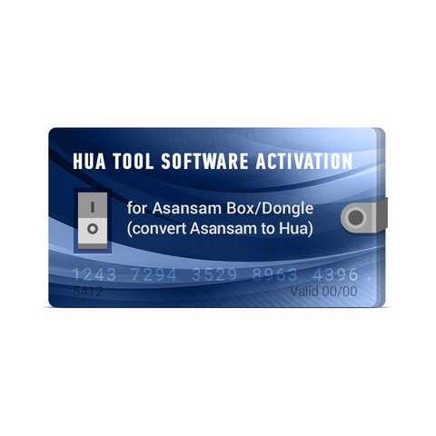 Activación de software Hua Tool para Asansam Box Dongle conversión de Asansam al Hua 