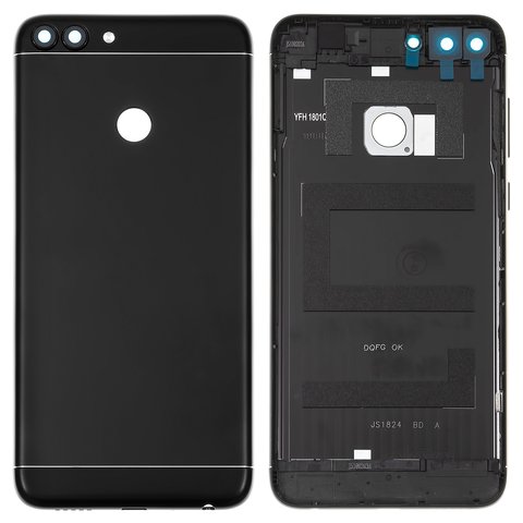 Panel trasero de carcasa puede usarse con Huawei P Smart, negra