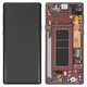 Pantalla LCD puede usarse con Samsung N960 Galaxy Note 9, marrón, dorado, bronce, con marco, Original, empaque industrial, metallic Copper, original glass, #GH97-22269D