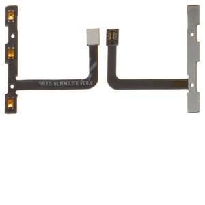 Cable flex puede usarse con Huawei P20, del botón de volumen, del botón de encendido
