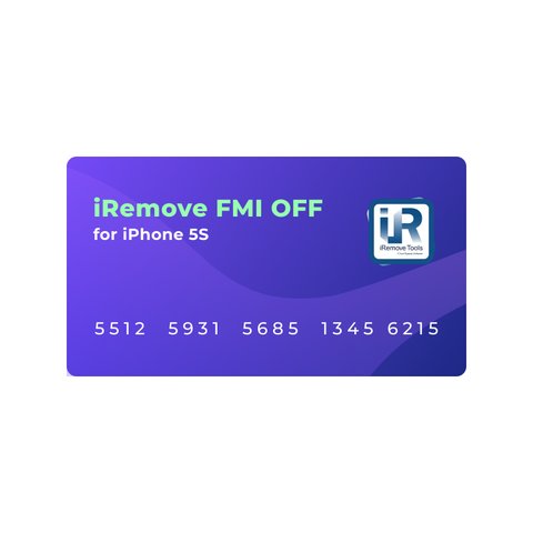 iRemove FMI OFF para iPhone 5S [Open Menu]