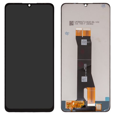 Pantalla LCD puede usarse con ZTE Blade V50 Vita, negro, sin marco, High Copy