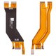Cable flex puede usarse con Xiaomi Poco M7 Pro 5G , Redmi Note 14 5G, entre placas, Original (PRC)