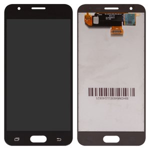 Pantalla LCD puede usarse con Samsung G570F DS Galaxy J5 Prime, negro, sin logotipo, sin marco, Copy