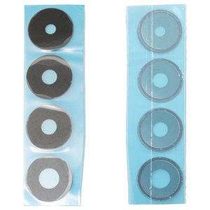 Vidrio de cámara puede usarse con Xiaomi Poco X6 Pro 5G, negro, juego de 4 uds.