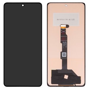 Pantalla LCD puede usarse con Xiaomi Redmi Note 14 Pro 4G, negro, sin marco, Copy, TFT  24116RACCG