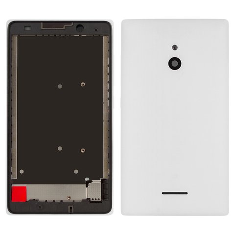 Корпус для Nokia XL Dual Sim, білий