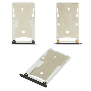 Тримач SIM карти для Xiaomi Redmi 4X, чорний