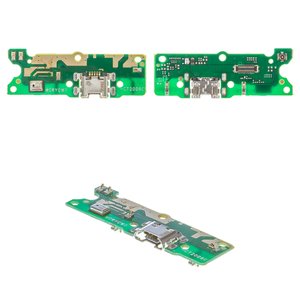 Шлейф для Huawei Y5 2018 , Y5 Prime 2018 , конектора зарядки, з мікрофоном, Сopy, плата зарядки