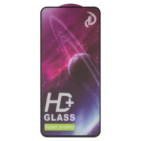 Защитное стекло All Spares для Samsung G990B Galaxy S21 FE 5G, Full Glue, черный, cлой клея нанесен по всей поверхности