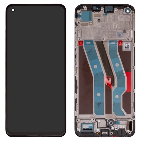 Дисплей для Realme 11 4G, чорний, з рамкою, Original PRC , RMX3636