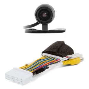 Задняя камера для Toyota Yaris в комплекте с кабелем 28 пинов для подключения