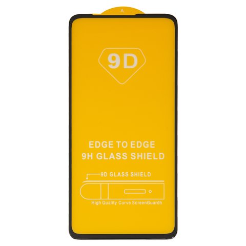 Защитное стекло для Motorola Moto G8 Power XT2041, совместимо с чехлом, Full Glue, без упаковки , черный