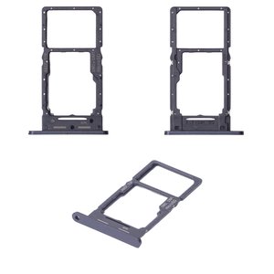 Тримач SIM карти для Samsung A256 Galaxy A25, чорний, brave black