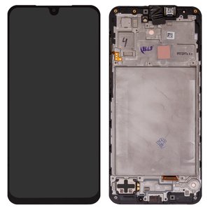 Дисплей для Samsung A175 Galaxy A17 4G, черный, с рамкой, Original PRC 