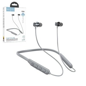 Гарнітура Hoco ES64, бездротова, сіра, з Bluetooth, на шию, #6931474784476