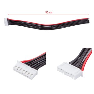 Балансувальний кабель 6S, для акумуляторів, 35 см, JST XH, 22AWG