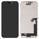 Дисплей для iPhone 16 Pro Max, черный, с рамкой, HC, без ошибки, (OLED), ZY-OLED OEM soft, 120Hz, diagnosable