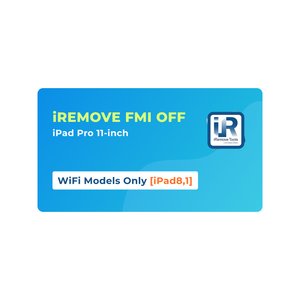 iRemove FMI OFF iPad Pro 11 inch лише WiFi моделі [iPad8,1]