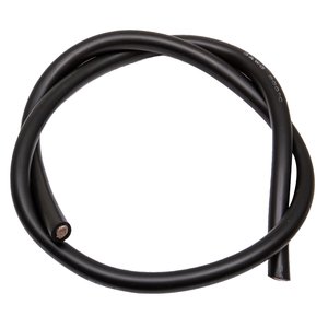 Провод в силиконовой изоляции 3AWG, 35 мм², 1 м, черный