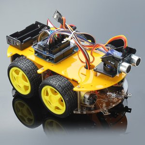 Електронний конструктор Haitronic Робомобіль з Bluetooth-керуванням Електронний конструктор Haitronic Робомобіль з Bluetooth-керуванням