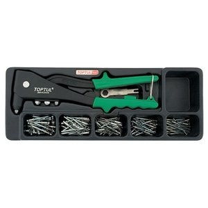 Заклепочник с набором заклепок TOPTUL GAAT0101