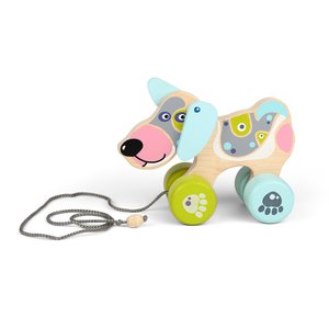CUBIKA Pull Along Dog LK 1