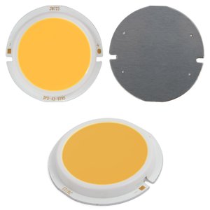 COB LED Chip 7 W (warm white, 450 lm, 43 mm, 300 mA, 15-17 V) COB LED Chip 7 W (warm white, 450 lm, 43 mm, 300 mA, 15-17 V)