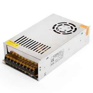 Fuente de alimentación para tiras de luces LED 12 V, 25 A (300 W), 110-220 V Fuente de alimentación para tiras de luces LED 12 V, 25 A (300 W), 110-220 V