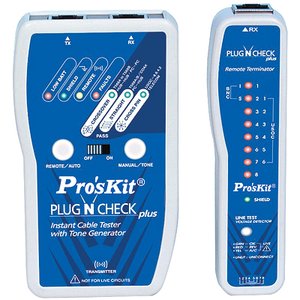 Probador de cables/ redes locales Pro'sKit MT-7055 Probador de cables/ redes locales Pro'sKit MT-7055
