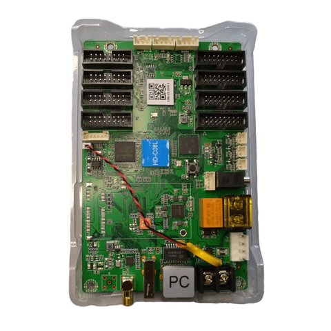 Huidu HD C08L LED Display Module Control Card 640×320, 8×HUB75E, with Wi Fi Module 